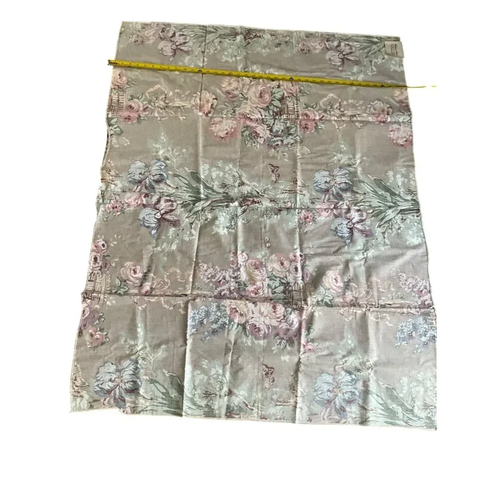 Vintage Rae Cumming Garden Of Allah Floral Fabric 51